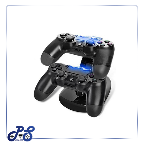 خرید شارژر دوتایی DualShock 4 همراه با چراغ LED